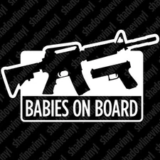 Pro Gun vinyl decal sticker 2nd Amendment Rights NRA Handgun AR15 9mm Molon Labe