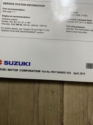 2009-2015 SUZUKI ALTO OWNERS HANDBOOK MANUAL AND WALLET Print 2014 Ref18080 - Picture 16 of 18