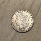 1890-O Morgan Silver Dollar Coin, Choice AU++ Better Date PJ