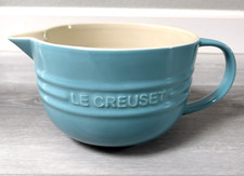 LE CREUSET Batter Bowl CARIBBEAN 2L STONEWARE New with Tags