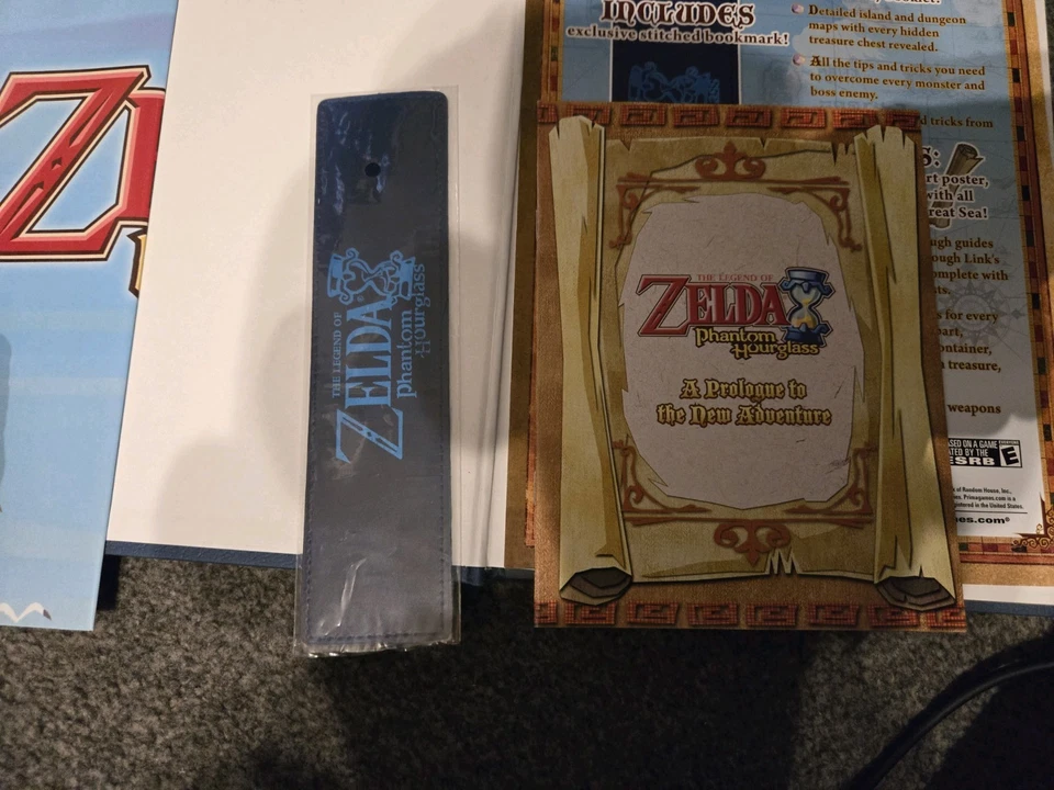 The Legend of Zelda Phantom Hourglass Collectors Edition Guide Hardback Book - Image 3 of 4
