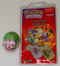 Pokémon Collectible Dog Tags Rattfratz und u...
