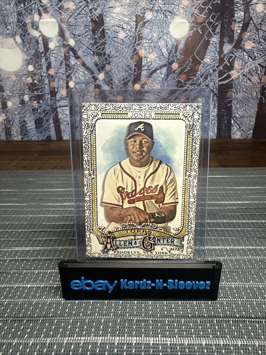 2025 Topps Allen&Ginter Andruw Jones #190 Foil Filagree Alanta