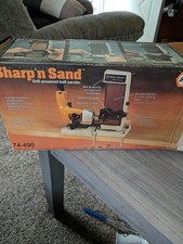 Black & Decker Sharp n Sand Drill Powered Belt Sander Sharpener 74-495 NIB