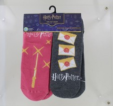 New Harry Potter 10 pair of Graphic Low Cut Socks - Size 4-10