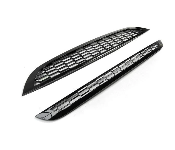 parrilla delantera para MINI COOPER 2001 2002 2003 2004-2006 R50 R53 S TYPEGLOSSY negro Foto 2 de 3