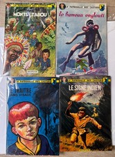 LOT 4 BD REED PATROUILLE DES CASTORS MITACQ BE+/TBE PAPIER ANCIENS ED DUPUIS