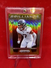 2024 Prizm Brian Thomas Jr. RC Gold Rookie Brilliance /10 Jaguars Card Football