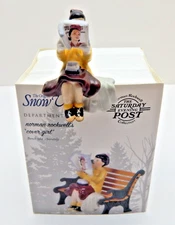 RETIRED Dept 56 The Original Snow Village Norman Rockwell's Cover Girl 6005461 Z