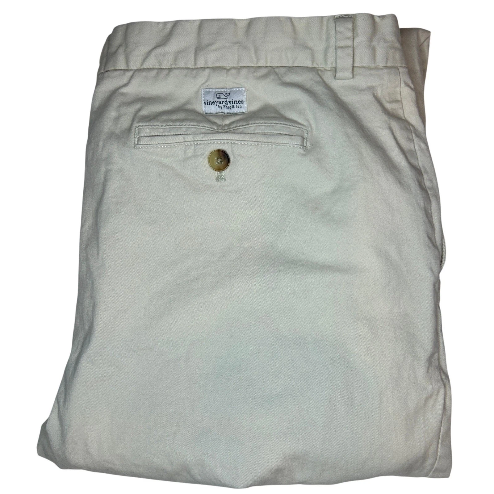 Vineyard Vines Breaker Pants 36x30 Men's Khaki Slim Fit Chinos Cotton Stretch