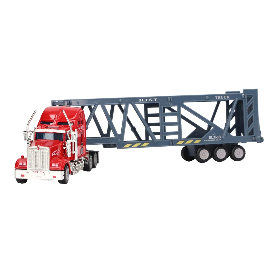 Remote Control Container Truck 165 Alloy Semi Trailer Truck Toy For Kids - Image 3 of 4