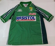 Vintage 90s Esmir Leon In Stadium Soccer Jersey Sz40-L Resistol/Coca-Cola(Logos)