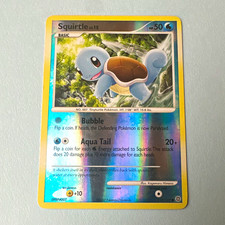 Pokémon TCG Squirtle Reverse Holo Secret Wonders Common 112/132 English HP50 on eBay