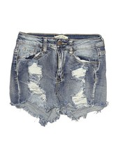 Hammer Jeans Women Blue Denim Shorts S