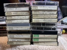 Lot Realistic  Supertape Gold Cassette Tapes 22 Used  Some Chrome