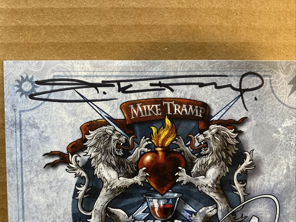 MIKE TRAMP: SONGS OF WHITE LION VOL. II CD! W/SIGNED - AUTOGRAPHED ART CARD! NEW Foto 3 de 4