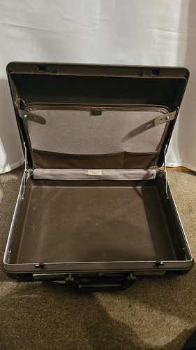 Vintage Samsonite Delegate Brown Hard Side Brief Case Excellent Interior. - Picture 2 of 10