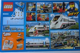 Lego City High-Speed Passenger Train 60051 NIB