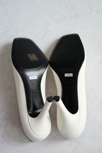Chanel 26S Pumps Matthieu Blazy's weiß Lammfell Größe 36,5c - Bild 17 von 24