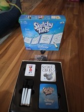 Sketchy Tales Disney Edition Board Game Family Fun 4-8 Player