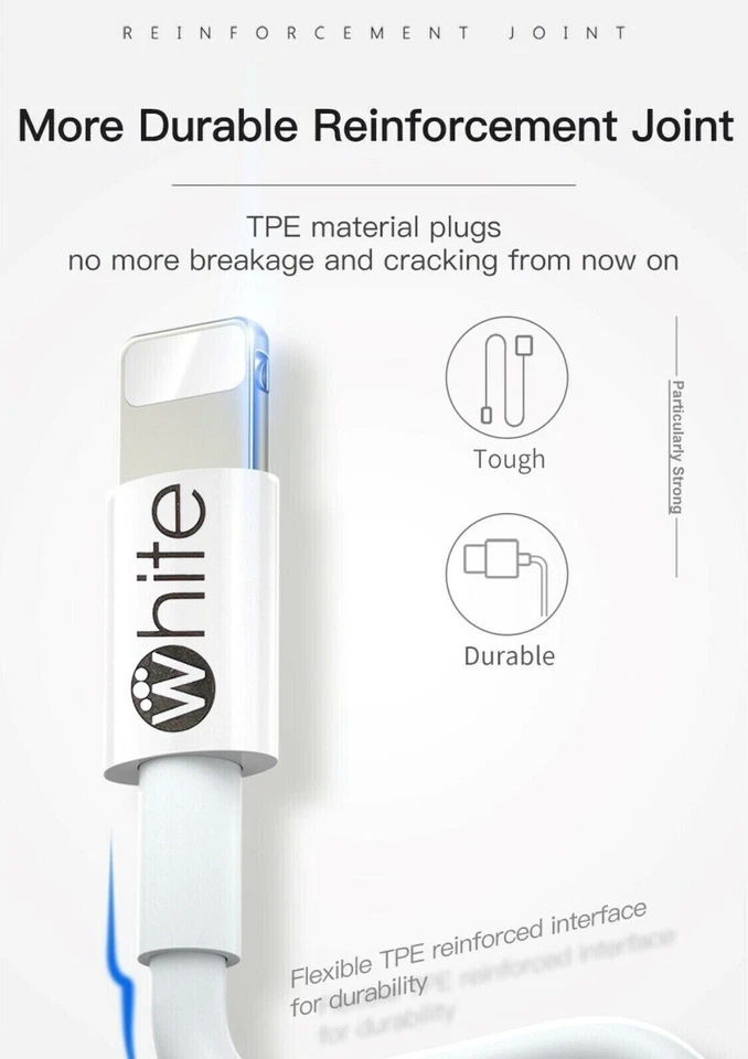 Pack Of 250 Pcs USB to 8 Pin Charging & Data Sync Cable iPhone Wholesale Job Lot - Image 4 of 4