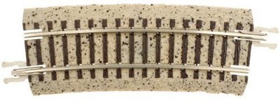Atlas N Scale Code 65 True-Track 12.5'' Radius 1/2 Curve 8-Pack Model Train Track