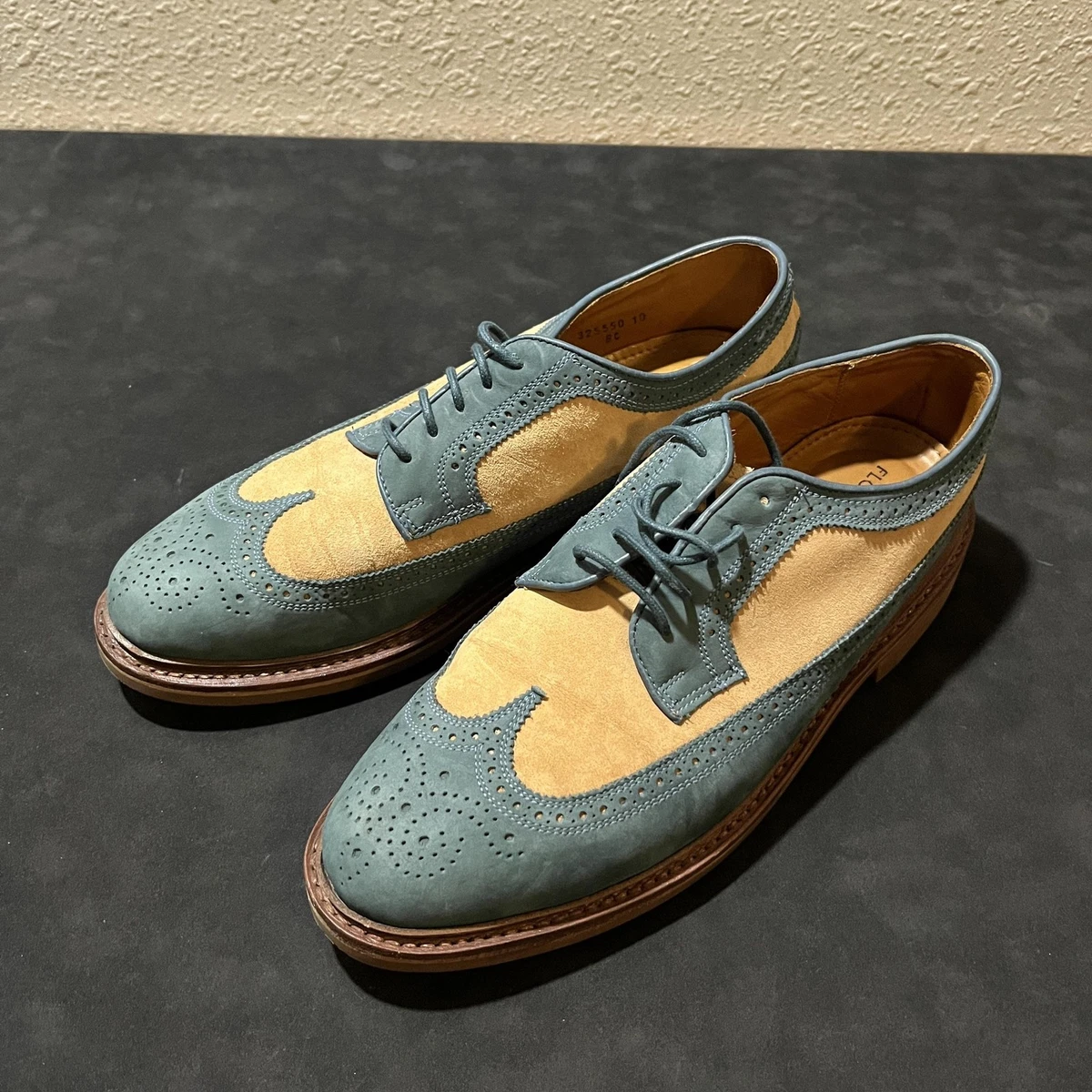 Florsheim Blue Wingtip Dress Shoes for Men for sale | eBay