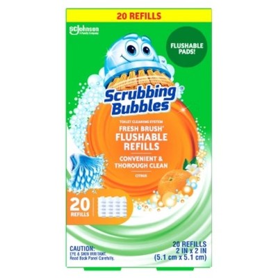 Scrubbing Bubbles Fresh Brush Flushable Refills