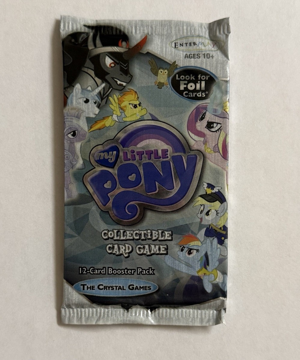 x1 My Little Pony The Crystal Games CCG Enterplay Booster Pack