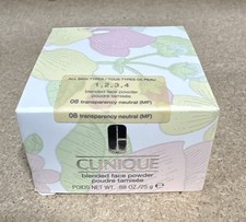Clinique Blended Face Powder 08 TRANSPARENCY NEUTRAL .88oz/25g New Boxed