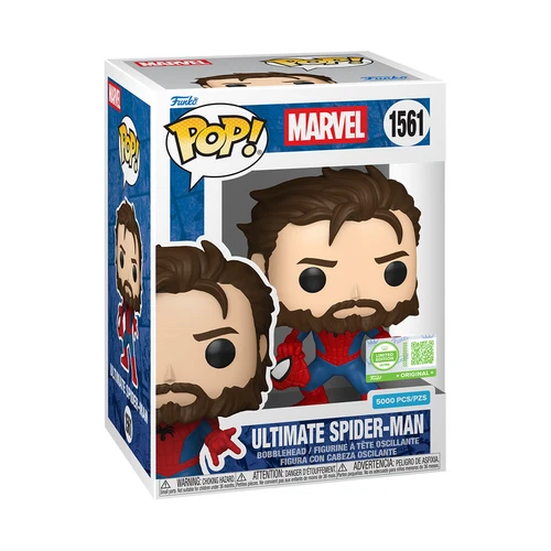 Funko Pop! Ultimate Spider-Man with Pop! Protector #1561 ON HAND!