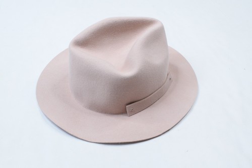 Wool Felt Brunch Fedora Hat Womens OSFA 