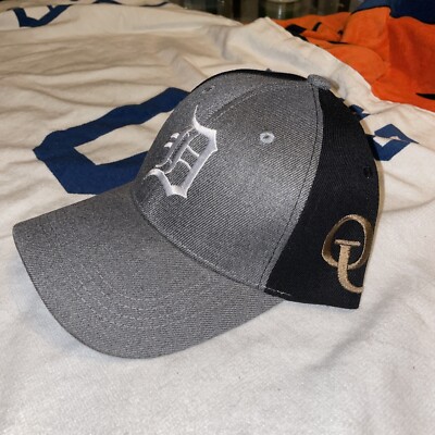 Detroit Tigers Oakland University adjustable gray baseball cap,SGA,Comerica Park