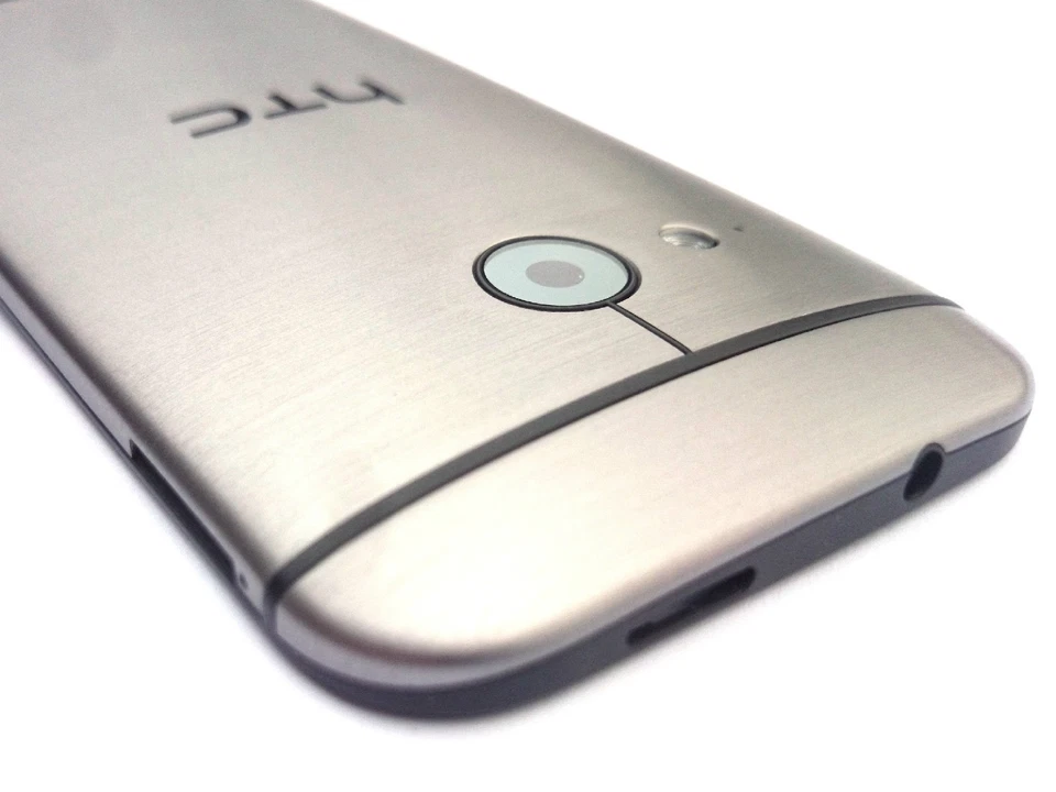 HTC One Mini 2 rear fascia housing+camera glass cover Metal grade B Genuine - Image 3 of 4