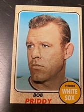 1968 Topps #391 Bob Priddy White Sox