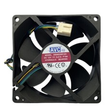 For AVC DS09225R12H DC12V 0.41A 90 90 25mm 4 Wires PWM Chassis Mute Cooling Fan