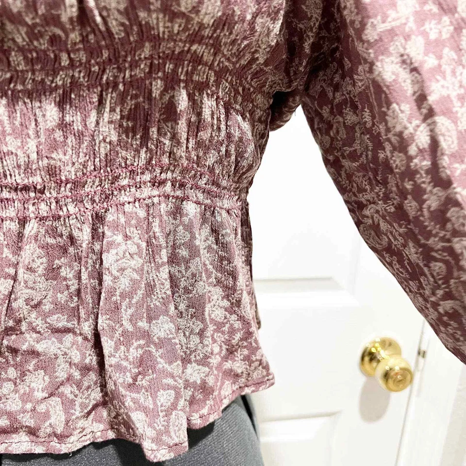 Top campesino floral Final Touch grande Foto 3 de 4