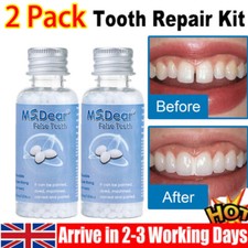Rubber False Teeth Solid Glue Moldable Teeth Gap Denture Temporary Tooth Repair