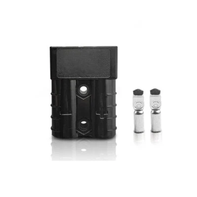SEBATECH 1 to 50pcs 50A Black Battery Connector for Anderson Connector 50 Amp SB50 Plug