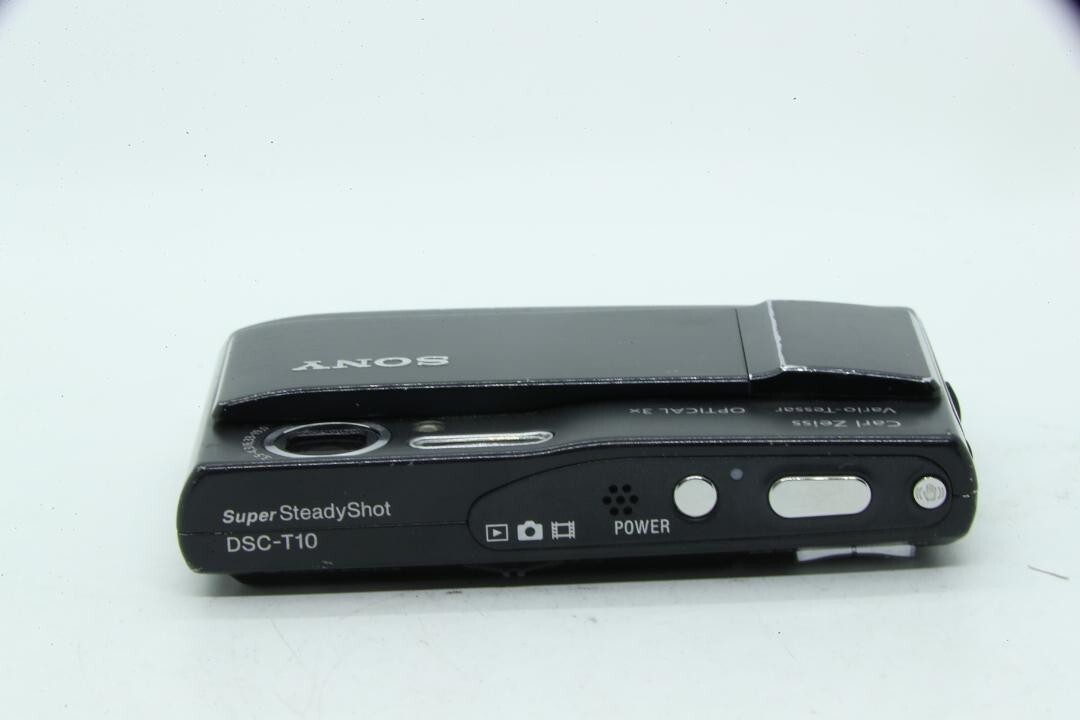 【美品】SONY DSC-T10 ブラック Sony Cyber-shot DSC-T10 7.2Mp Digital Camera Memory 4Gb