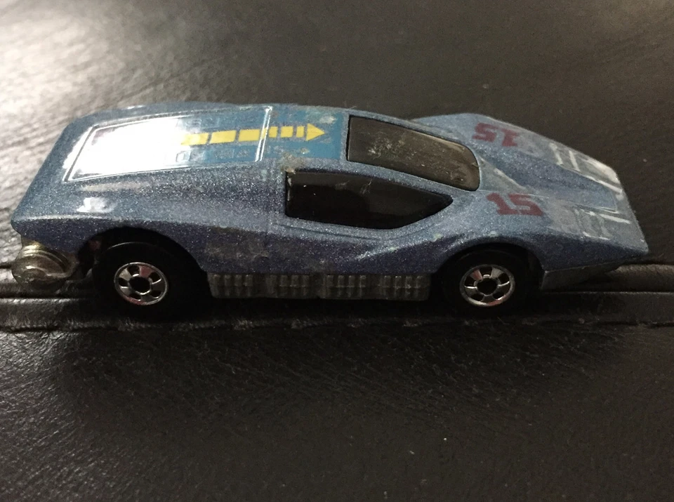 1974 Silver Bullet 1:64 Hot Wheels литой автомобиль хорошее состояние товара - Изображение 3 из 4