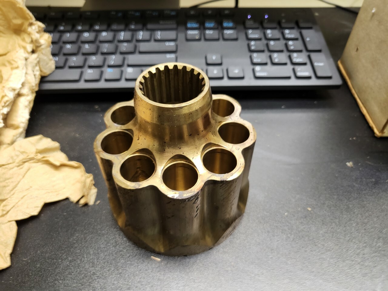 EATON AEROSPACE CYLINDER BLOCK 623369 1650-01-234-0850 C5 GALAXY  