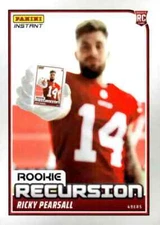 2024 Panini Instant RICKY PEARSALL - NFL Rookie Recursion #'d 1/501 49ers