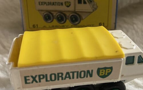 1966 LESNEY MATCHBOX BP EXPLORATION ALVIS STALWART NO. 61 DIECAST WITH BOX NM - Picture 1 of 3