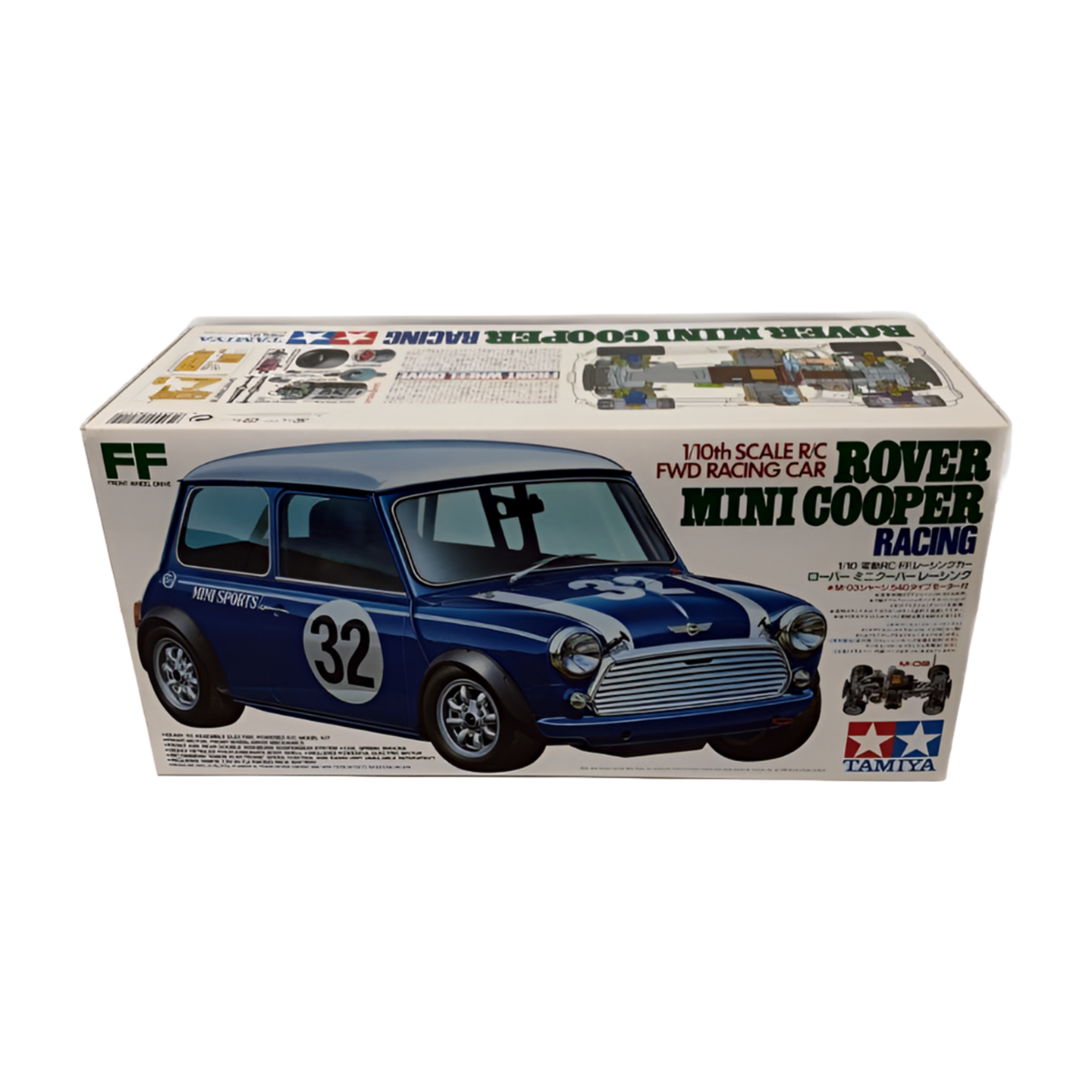 TAMIYA RC 1/10 ROVER MINI COOPER Racing Model Kit M-03 TAMIYA RC 1/10 ROVER MINI COOPER Racing Model Kit M-03