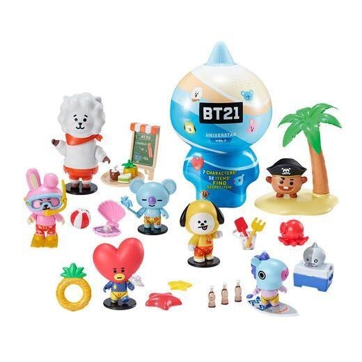 UNIVERSTAR BT21 BTS VOL.2 COLLECTIBLE FIGURE BLIND PACK SHOOKY
