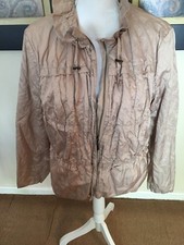 Erin Women's Jacket PXL Dry Clean Polyester Zipper and Draw String Collar