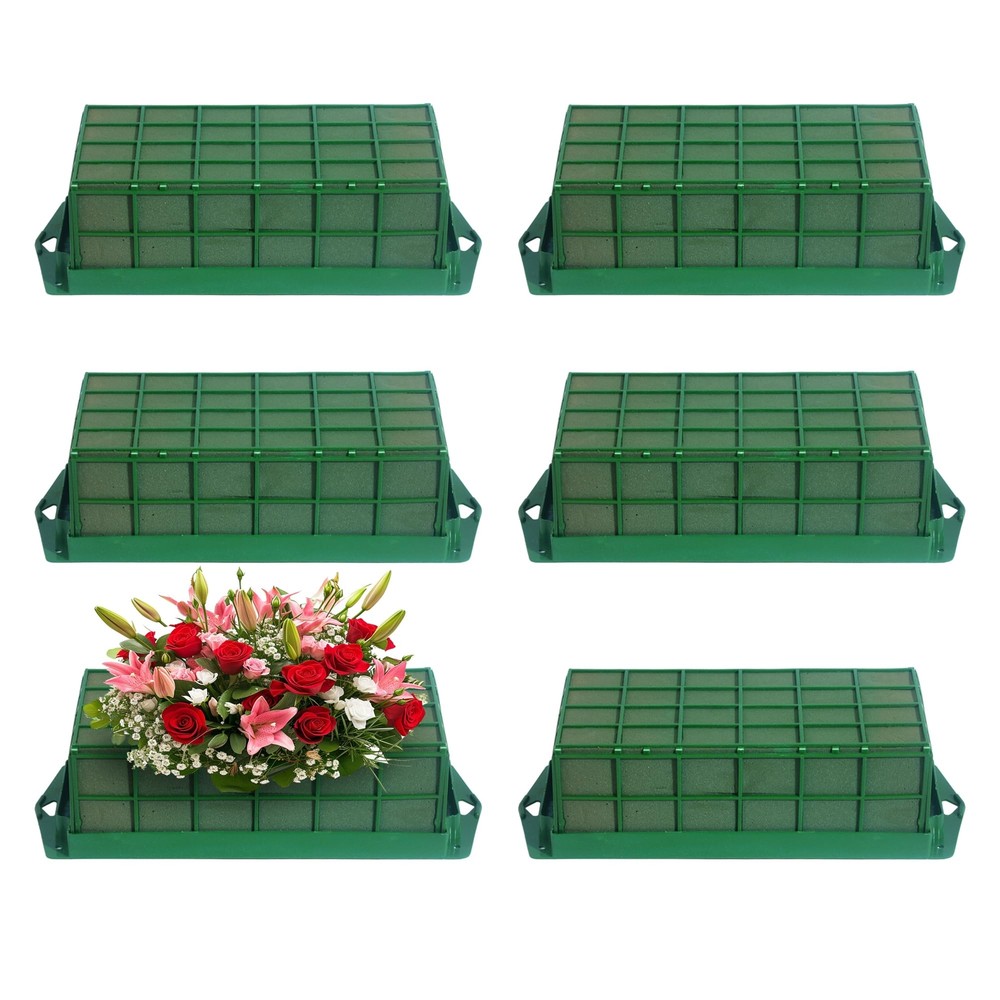 6PCS Floral Foam Cage Floral Foam Foam for Flower Arrangements Wet Foam for F...