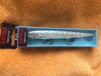 Neuer Original Rapala F-13 F13 TR Brown Trout