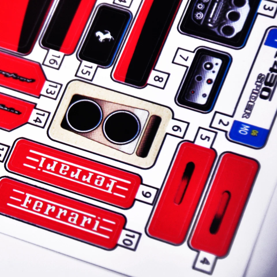 Replacement sticker for set 8671 Precut sticker - Image 4 of 4